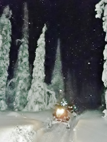 Kelkkaillen läpi talven